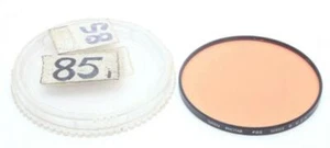 Excellent Tiffen Photar #85 Series 9 Filter With Case #F1074 - Picture 1 of 2