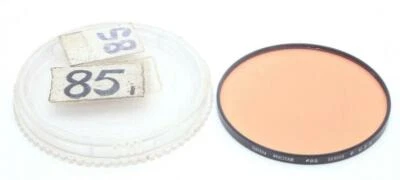 Excellent Tiffen Photar #85 Series 9 Filter With Case #F1074 - Image 1 of 2