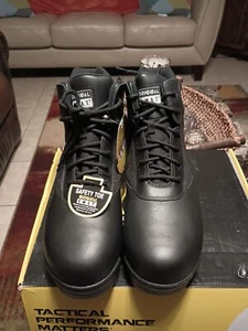Original S.W.A.T. Hombres Clásico 6" WP SZ Seguridad, CST Botas de Trabajo Talla 12M, Negro - Imagen 1 de 4