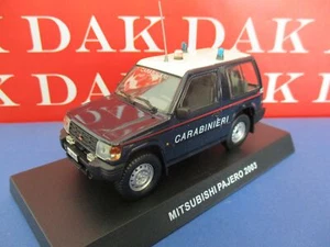 Die cast 1/43 Modellino Auto Carabinieri Mitsubishi Pajero 2003 - Foto 1 di 3
