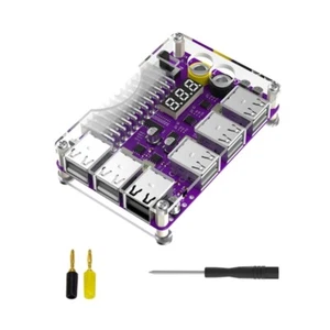 Computer Power Supply 24Pin Female to USB 2.0 5V Connectors Breakouts Board - Afbeelding 1 van 8