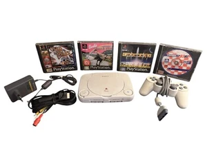 Sony PlayStation One - PS1 Spielekonsole | SCPH-102 + Controller & 4 Spiele - Bild 1 von 11