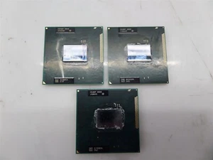 Lot Of 3 Intel Core i5-2520M 2.50GHz 2-Core Socket G2 Mobile Laptop CPU's SR048 - Picture 1 of 5