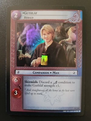 The Lord Of The Rings TCG Guthlaf, Herald 7C235 Foil - Image 1 of 2