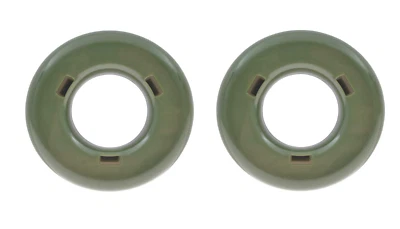 OER Green Door Handle Escutcheon Set For 1967-1972 Chevy and GMC Pickup Truck - Image 1 of 4