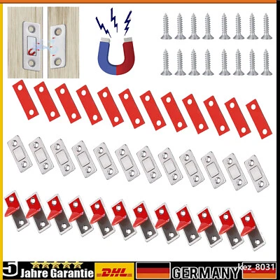 Ultra Dünn Selbstklebend Tür Magnet für Schrank Magnetschnäpper Magnetverschluss - Bild 1 von 4