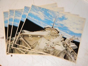 Lote de 5 - 8" x 10" Foto NASA Foto Transbordador Espacial Astronauta Paseo Espacial - Imagen 1 de 6