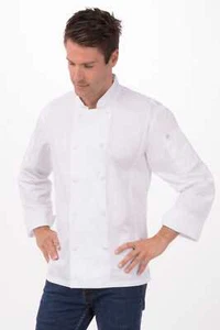 Chef Works Mens Bowden Chef Coat (CBC01) - Picture 1 of 3