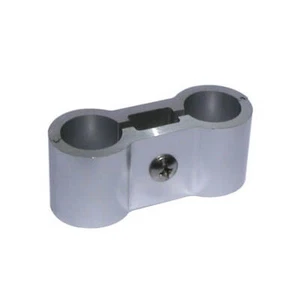 Double Knuckle Miscellaneous Canopy Fitting 25mm Stainless Steel Hinged Top - Foto 1 di 1