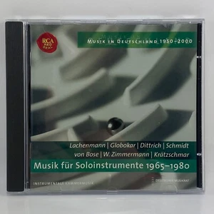 Musik in Deutschland für Soloinstrumente 1965-1980 RCA CD LACHENMANN DITTRICH .. - Picture 1 of 4