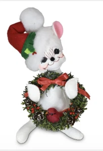 Annalee Christmas YULETIDE MOUSE 6" New 2021 #610321 - Picture 1 of 1