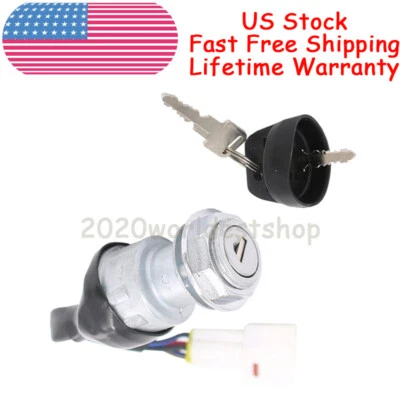 IGNITION SWITCH KEY FITS ALL HiSUN 400 500 700  800 UTV'S for MASSIMO SUPERMACH  - Image 1 of 4