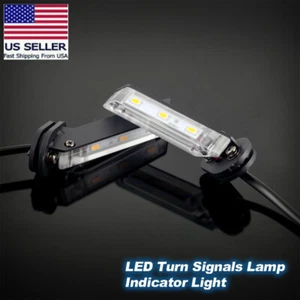 LED Turn Signals Lamp Indicator Light For YAMAHA MT-07 MT-09 FZ-07 XSR700 XSR900 - Foto 1 di 24