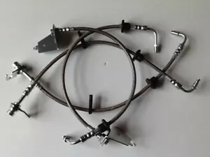 BREMBO 4 & 6 PISTON CALIPERS BRAIDED BRAKE HOSES FALCON FG FPV F6 GT GTP 2008 on - Bild 1 von 2