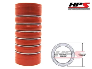 Manguera de joroba acoplador CAC acoplador de aire de carga de silicona de 4 capas HPS 3" 76 mm de largo CALIENTE - Imagen 1 de 1