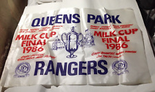 Queens Park Rangers FC QPR vintage 1980s Cup Final FLAG
