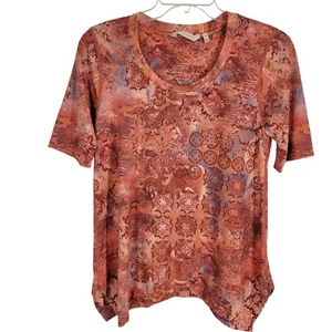 Weiche Umrandung PS Paisley asymmetrisch Lagenlook Boho künstlerisch stretchig - Bild 1 von 4