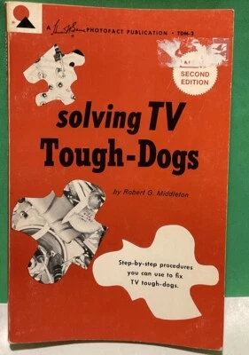 Vintage 1966 Solving TV Tough Dogs Robert Middleton -  Paperback - Image 1 of 4