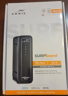 Arris Surfboard Wi-Fi Cable Modem - Image 1 of 4