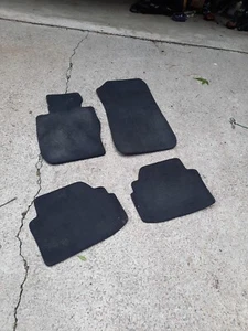 07 08 09 10 11 12 13 BMW E92 328I 335I M3 COUPE BLACK CARPET FLOOR MATS SET #3 - Picture 1 of 1