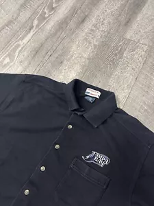 VTG Tampa Bay Rays Shirt Mens M Knit Button Hawaiian MLB Baseball Embroidered - Picture 1 of 8