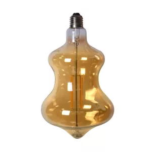 Edison LED Light Globe Curved 4 Watt Filament Bulb 25cm E27 Amber Warm White - Picture 1 of 7