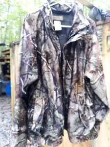 VTG Remington Realtree Hardwoods Camo Hooded Jacket Sz 2XL Hunting Outdoor Gear - Picture 1 of 9