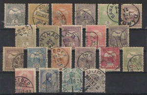 Ungarn 1900. Turule Full Set gebraucht, Mi.: 54-70 / 140 EUR - Bild 1 von 1