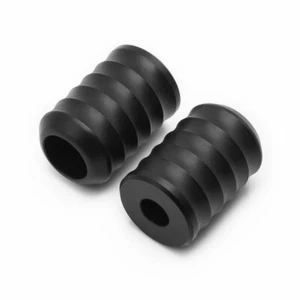 Front Guard Crash Bar End Nylon Protector Kit For Harley Softail Dyna Sportster - Picture 1 of 7