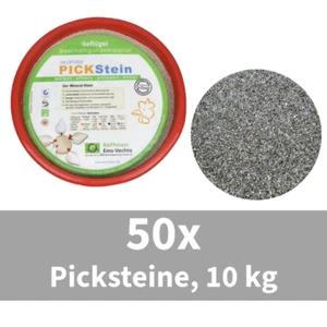 Vilofoss Pickstein extra hart, 50 x 10 kg Pickschale zur Hühnerbeschäftigung - Bild 1 von 1