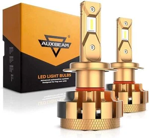 Auxbeam H7 LED Fog Light Bulbs F-16 Plus Series 70W 7000lm Led Conversion Kit - Foto 1 di 12