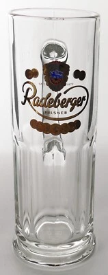 Radeberger Pilsner Bier Glas Seidel 0,3l Henkelkrug seit 1872 Gläser Humpen 0925 - Bild 1 von 3