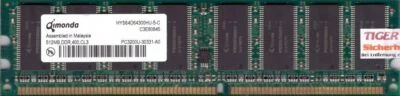 Qimonda HYS64D64300HU-5-C PC-3200 512MB DDR1 400MHz Arbeitsspeicher RAM* r71 - Bild 1 von 2