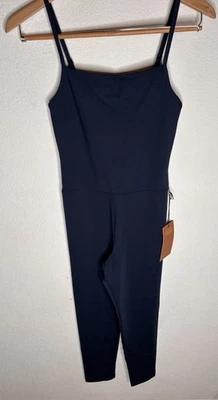 Mono Girlfriend Collective Azul Cami Unitard 6024 Una Pieza Nuevo Con Etiquetas Talla M Foto 1 de 4