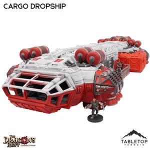 Dropship de carga - Mesa de Wargaming gótica Grimdark - Imagen 1 de 9