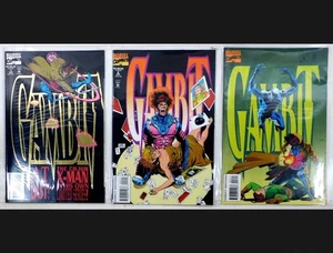 Gambit Lot of 3 #1, 2, 3 (1993) Marvel Comics 1st Print Comic Books - Picture 1 of 5