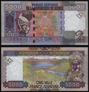 GUINEA 5000 FRANCHI (P41a) 2006 UNC - Foto 1 di 1