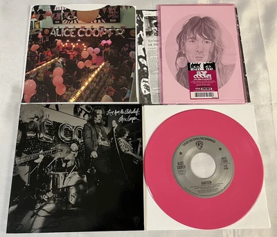 Alice Cooper - Live From The Astroturf - RSD Pink Vinyl Eighteen Bonus Cards Exc - Image 1 of 4