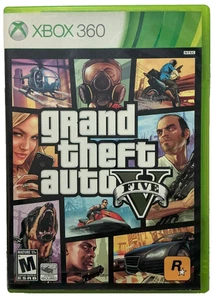Grand Theft Auto V (Xbox 360, 2013) Top Zustand!  Mit Karte und Box!!! - Bild 1 von 3