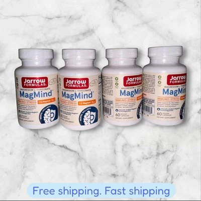 PARA 4 MagMind Immuno-Stress Jarrow Formulas Total 60 Cápsulas EXP2026+ ENVÍO NUEVO Foto 1 de 2