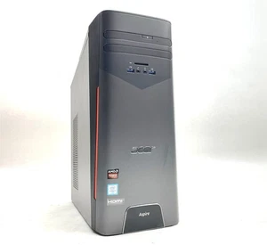 Acer Aspire AT3-715A-UR11 TWR i7-6700 3.4GHz 16GB 500GB SSD Win10 Pro WIFI RX480 - Picture 1 of 10