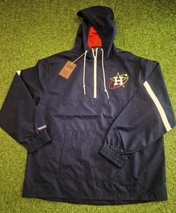 Mitchell & Ness Houston Astros MLB Navy Anorak Windbreaker Jacket Men's XL NWT  - Picture 1 of 6