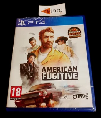 AMERICAN FUGITIVE Sony Playstation 4 PS4 PAL-España Español New Sealed - Imagen 1 de 2