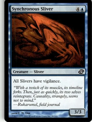 MTG Synchronous Sliver NEARMINT NM / Magic The Gathering : Planar Chaos - Image 1 of 2