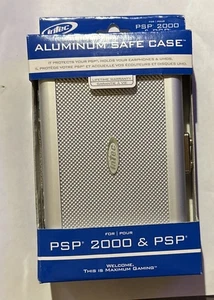 PSP Sony PlayStation Portátil Aluminio Estuche Seguro - PSP 2000 y PSP Totalmente Nuevo  - Imagen 1 de 2