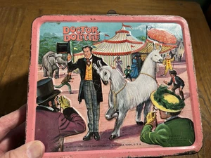 Doctor Dolittle 1967 Metal Lunchbox NO Thermos Aladdin Industries Lunch Box - Picture 1 of 8