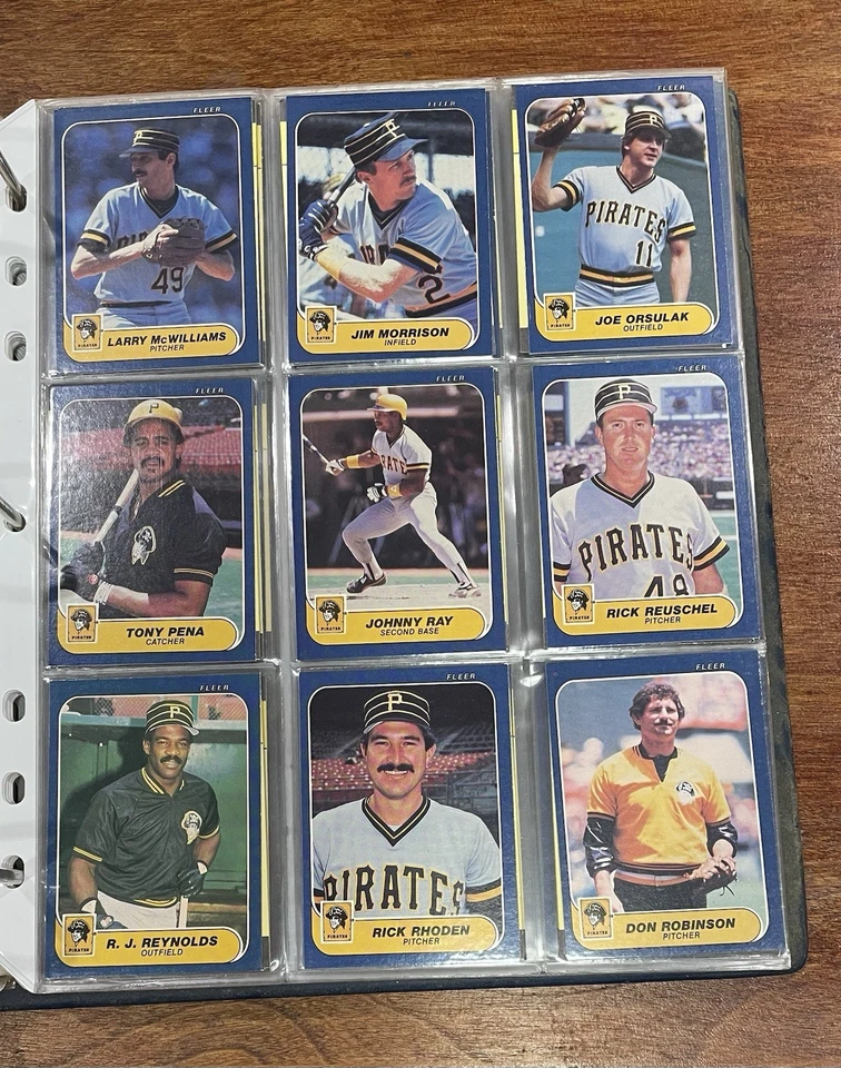 1986 Fleer Baseball Singles #441-660. You Pick. NM - Image 1 of 1