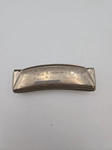 Vintage M. Hohner Echo C Key Curved Harmonica Grand Prix Germany  - Picture 1 of 6