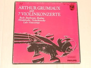 Arthur Grumiaux - 7 Violinkonzerte 4xLP Box Philips - Bild 1 von 1