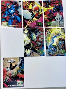 Fleer Corp Marvel Spider-Man 1994 Maximum Carnage conjunto de 6 - Imagen 1 de 4